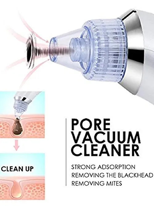Derma Suction Blackhead Acne Oil Remover Vacuum Suction Face Pore Cleaner Facial Beauty Equipment