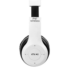 P47 Wireless Bluetooth Foldable Headset With Microphone FOR All cell phones and laptop use