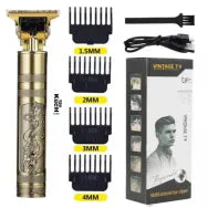 PROFESSIONAL T9 VINTAGE DRAGON STYLE TRIMMER FOR MEN,T9 HAIR TRIMMER AND CLIPPER,USB RECHARGEABLE T9 HAIR TRIMMER,SHAVING MACHINE FOR MEN,MEN HAIR REMOVING MACHINE,GROOMING KIT FOR MEN,T9 T-SHAPED BLADE WITH 0mm GAPED.